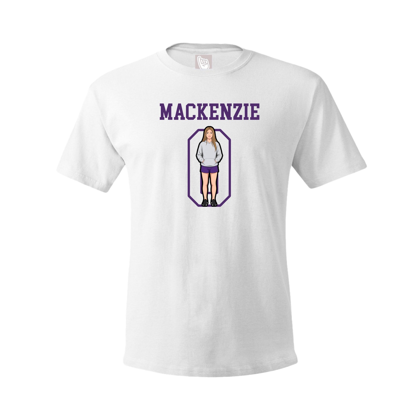 Youth Tee — Shirsey in White