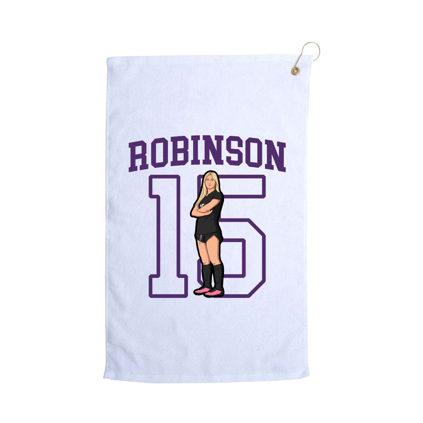 Golf Towel — Shirsey in White