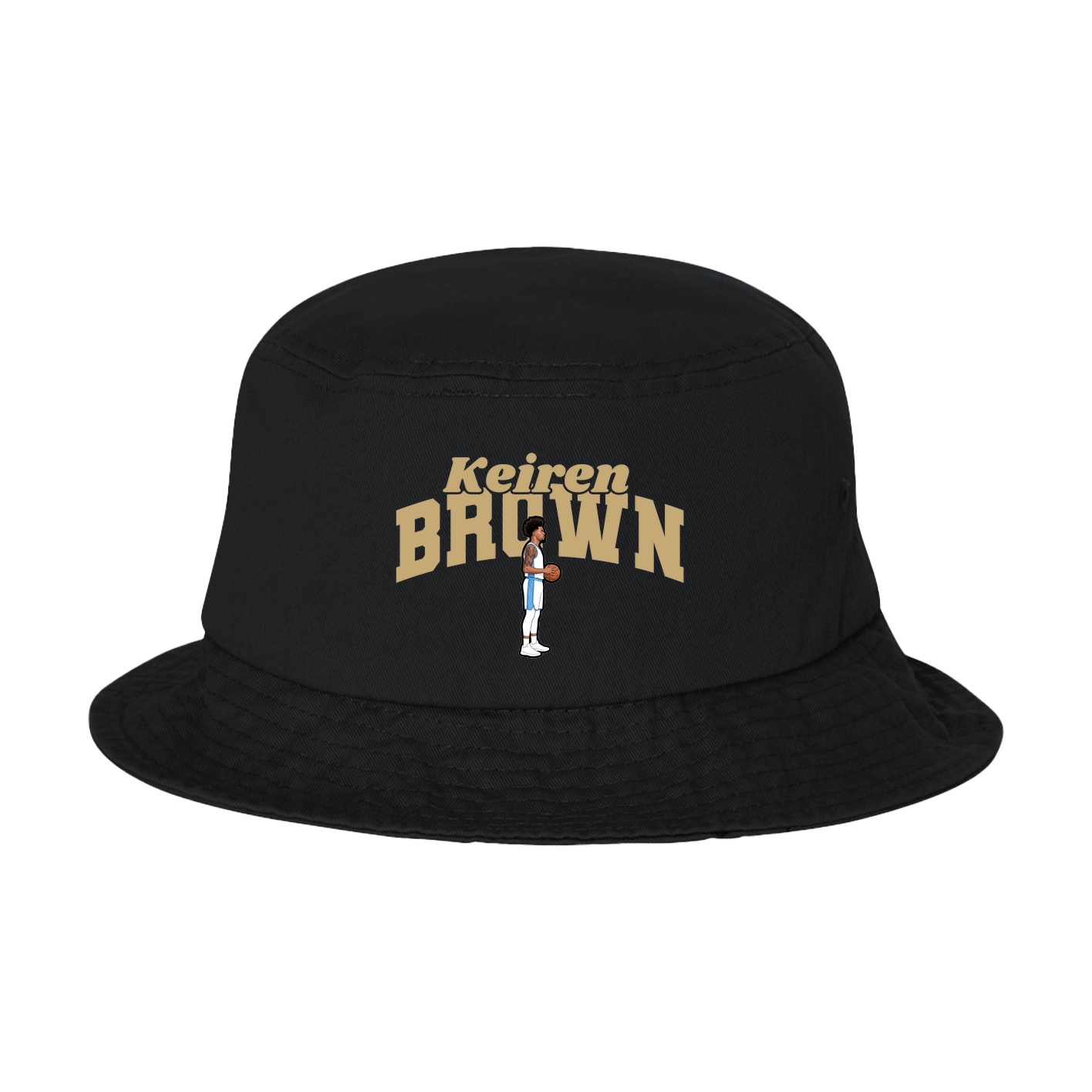 Bucket Cap — Signature Arch in Black