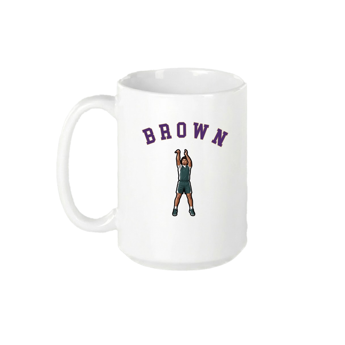15oz Coffee Mug — Shirsey Arch in White