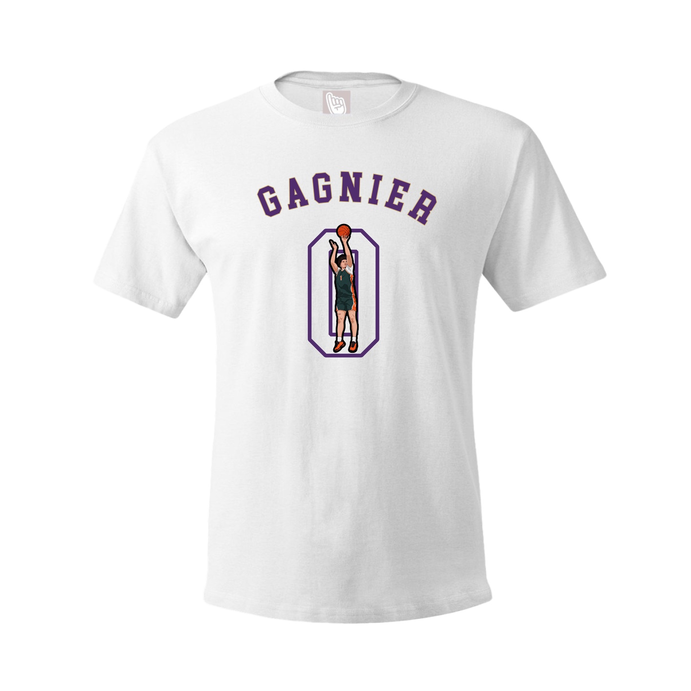 Tee — Shirsey Arch in White