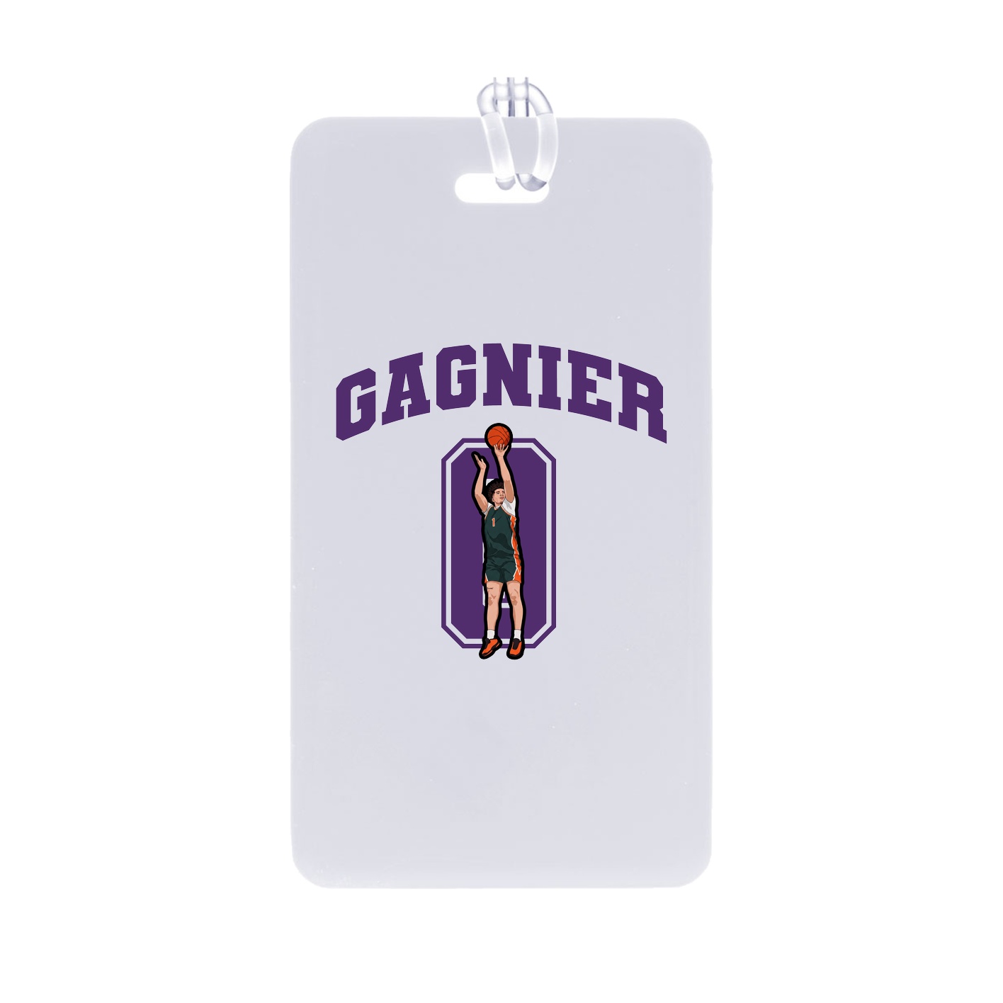 Bag Tag — Number in Classic