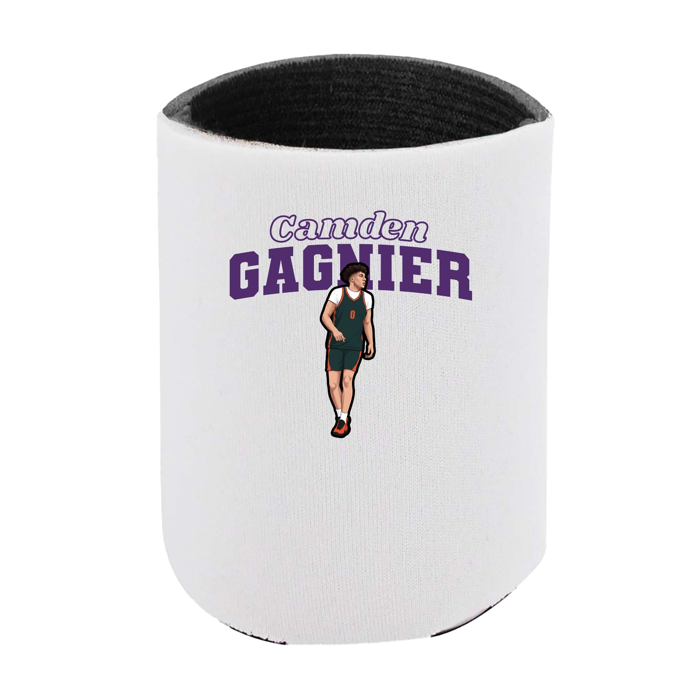 Can Holder — Name Arch in White