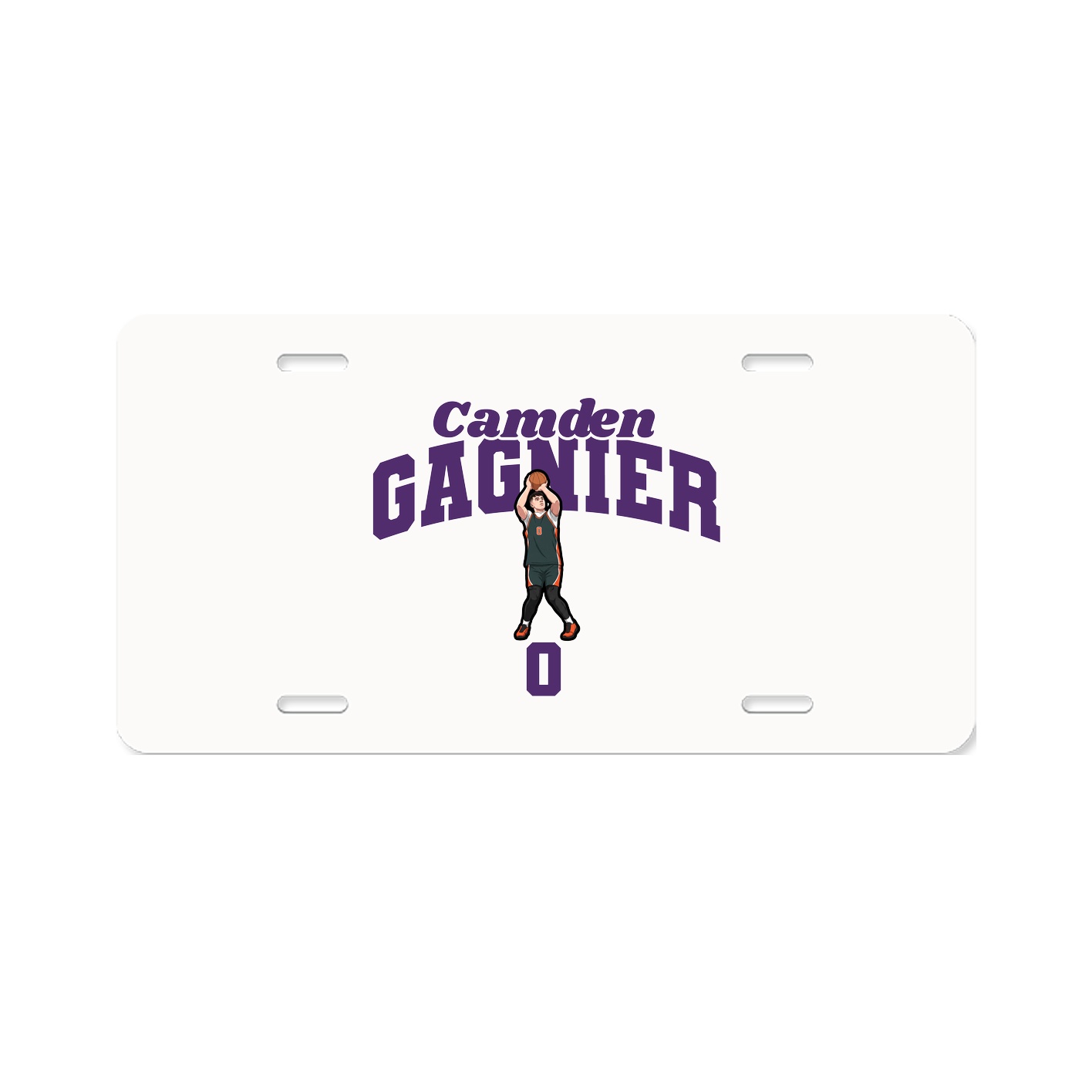 License Plate — Signature Arch in Classic