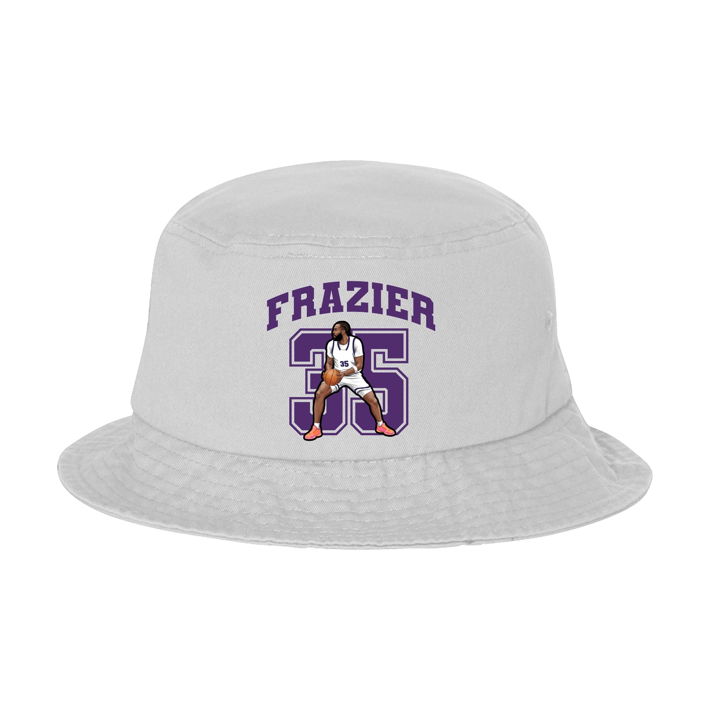 Bucket Cap — Number in White