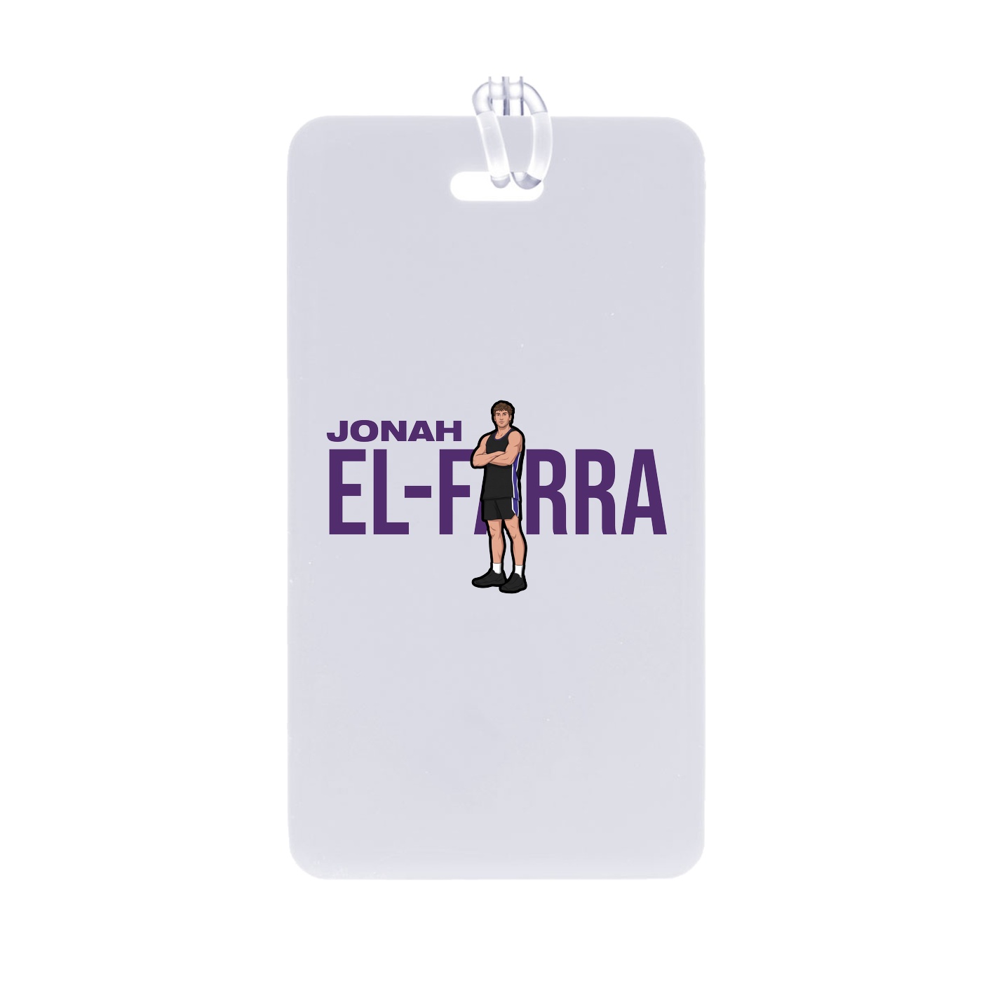 Bag Tag — Player Name in Classic