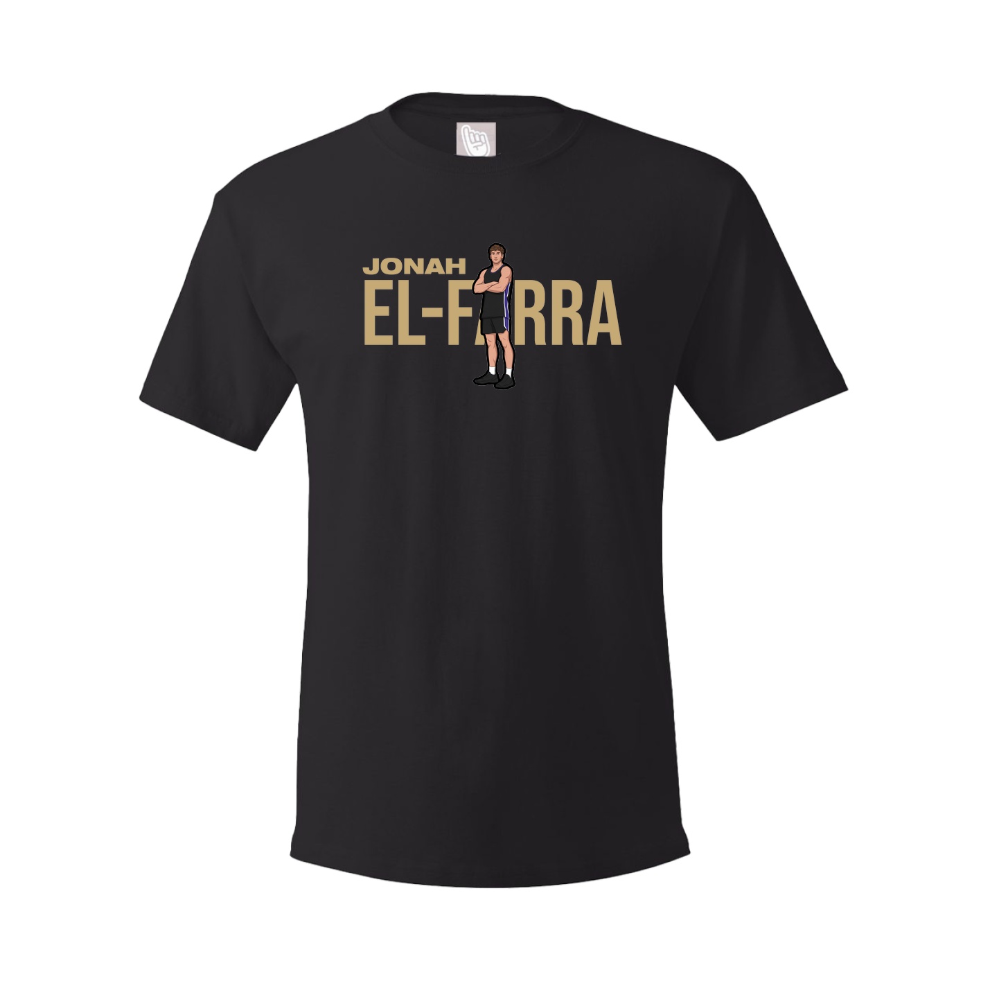 Youth Tee — Player Name in Black
