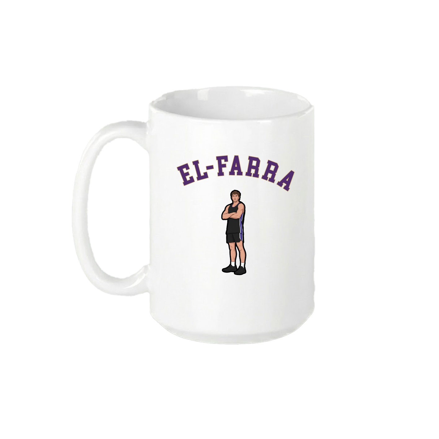 15oz Coffee Mug — Shirsey Arch in White
