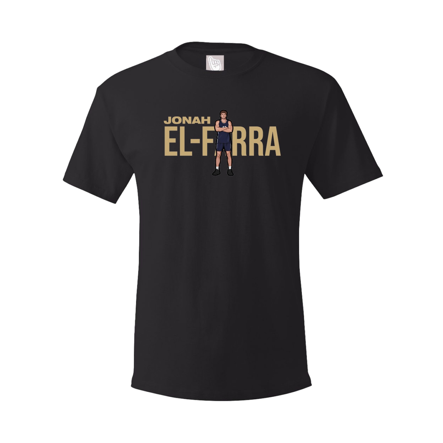 Tee — Player Name in Black