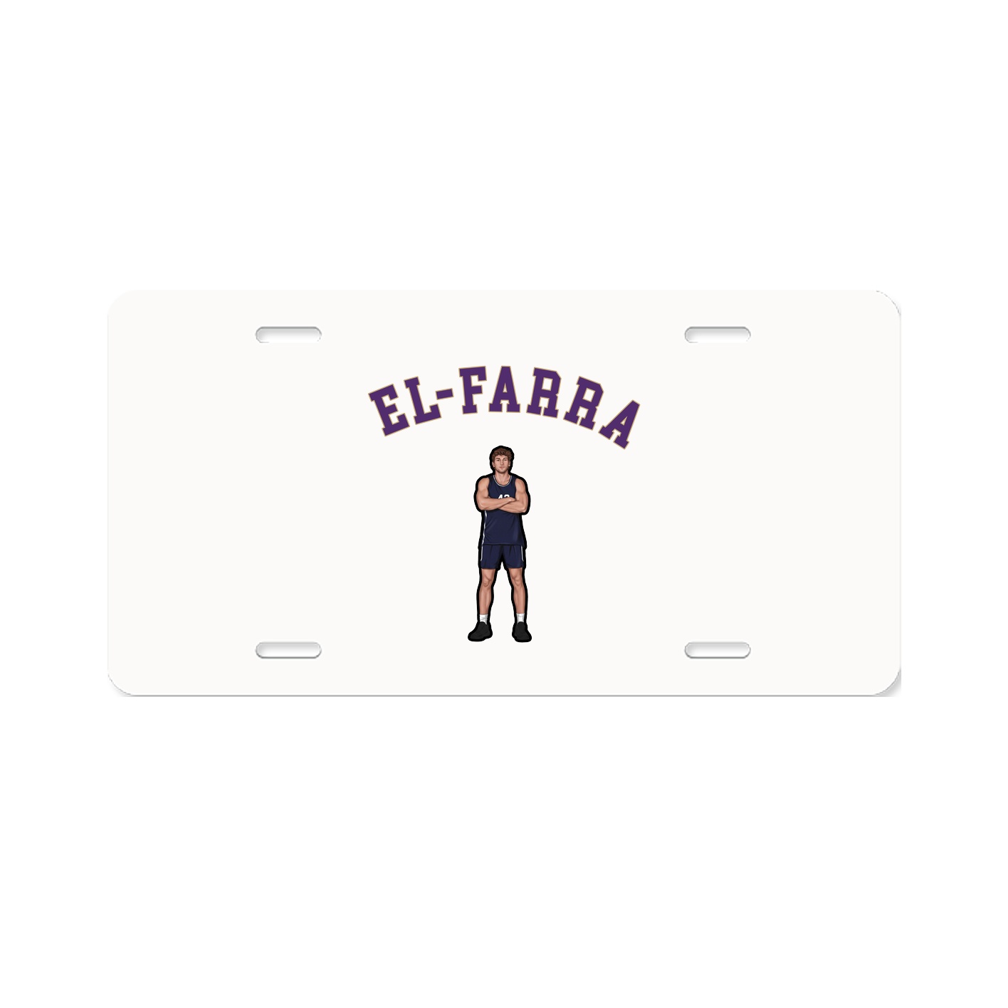 License Plate — Shirsey Arch in Classic