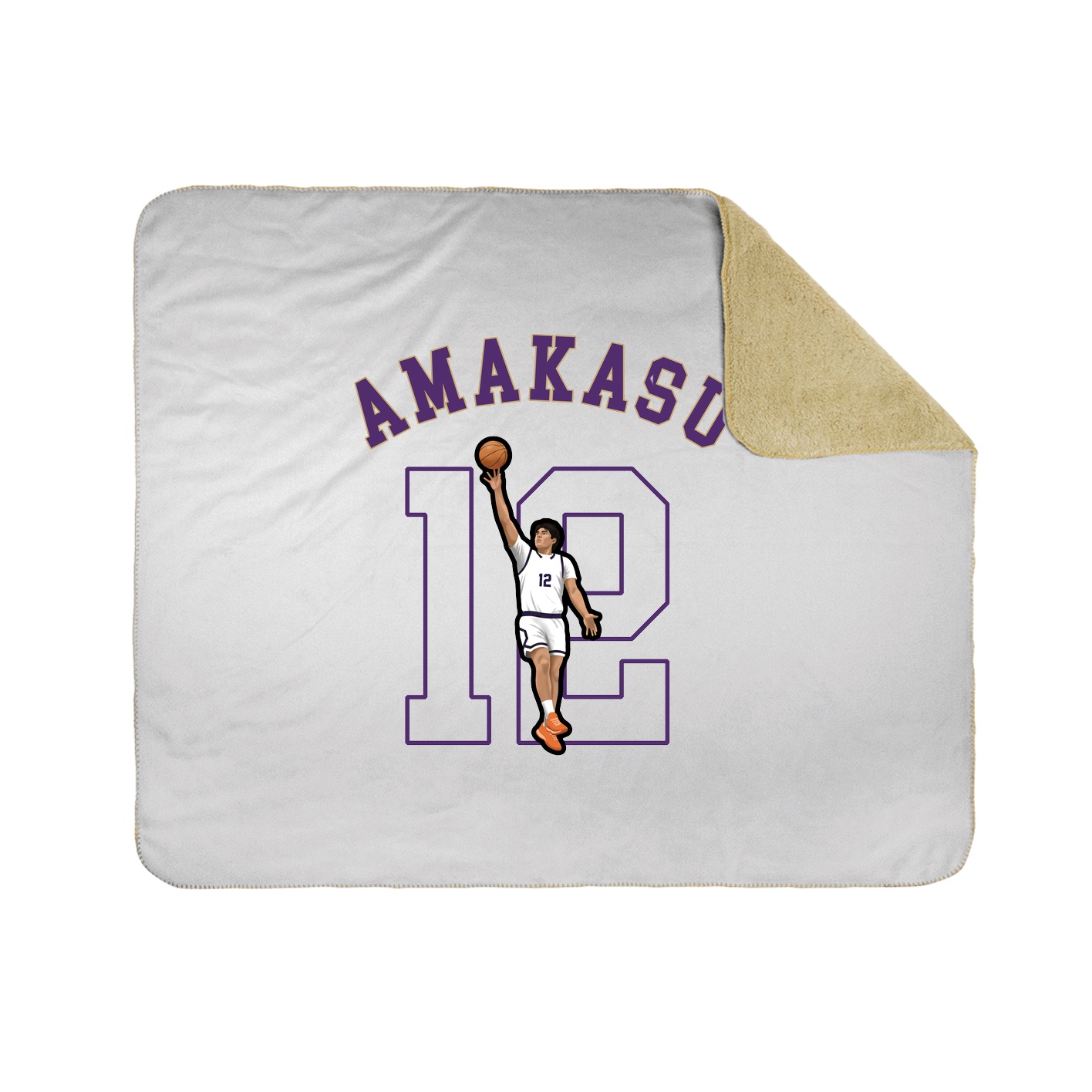 50x60 Sherpa Lined Throw Blanket