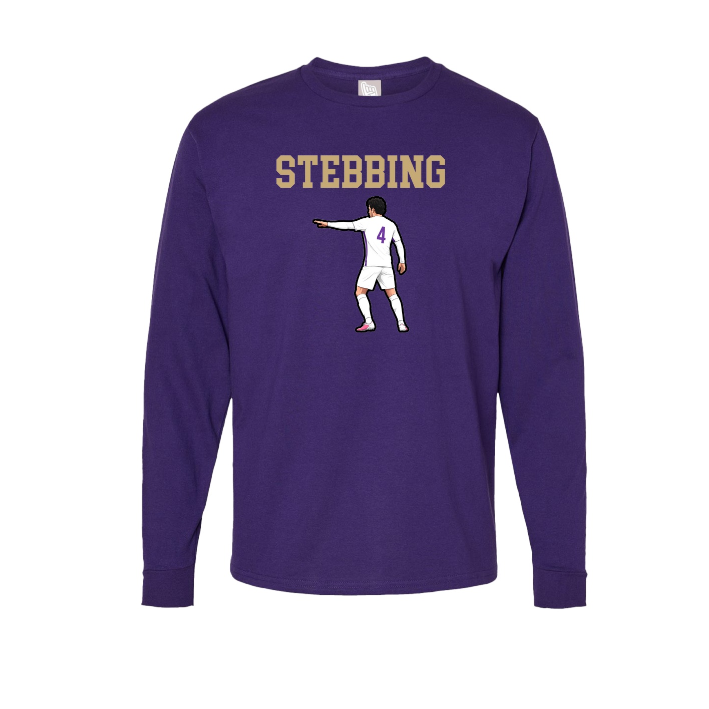 Long Sleeve Tee — Shirsey in Purple