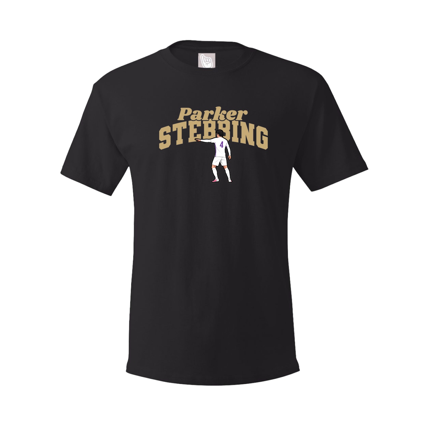 Tee — Signature Arch in Black
