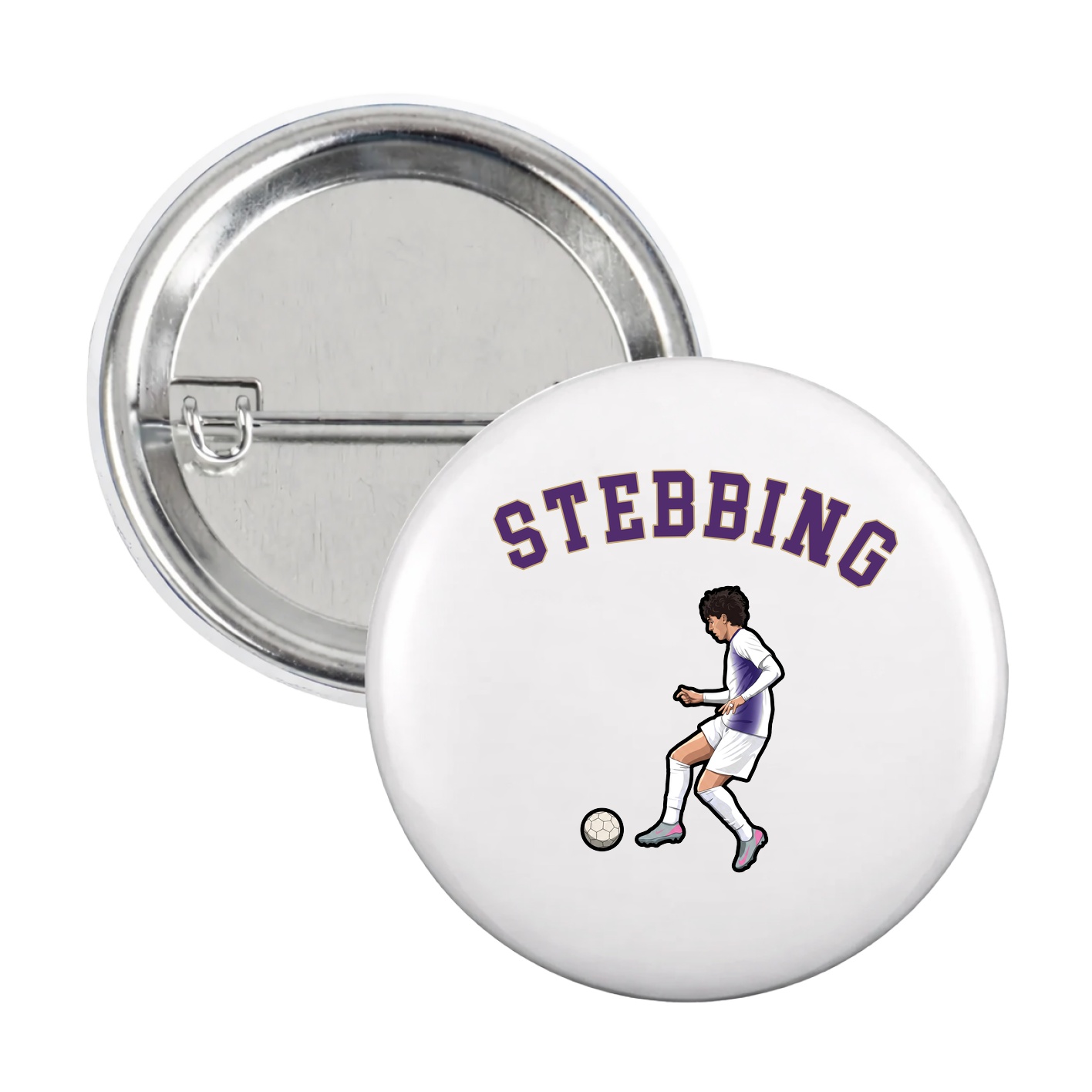 Game Day Button — Shirsey Arch in White