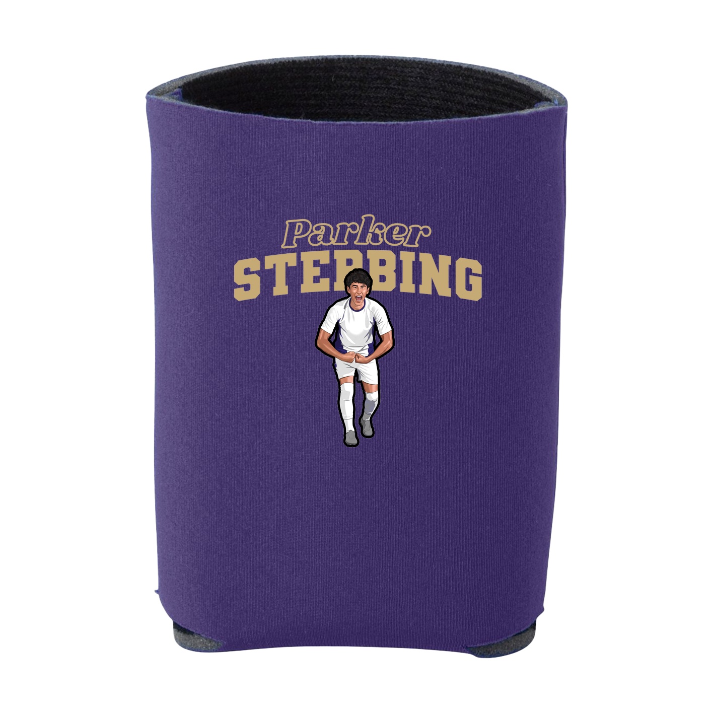 Can Holder — Name Arch in Purple