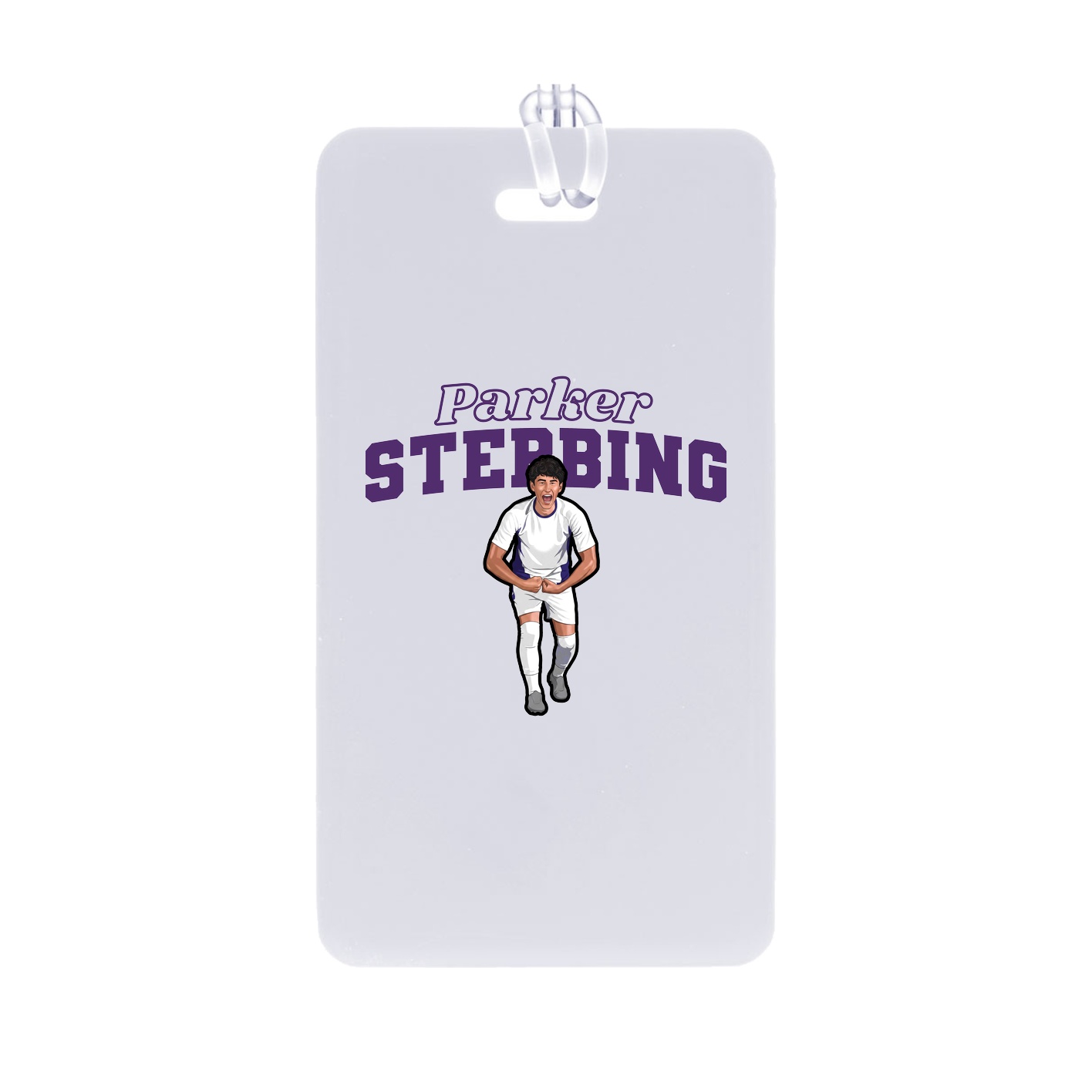 Bag Tag — Name Arch in Classic