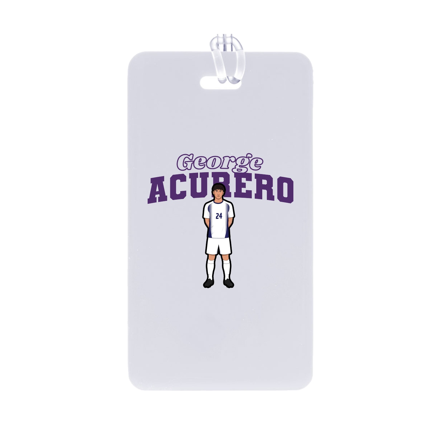 Bag Tag — Name Arch in Classic