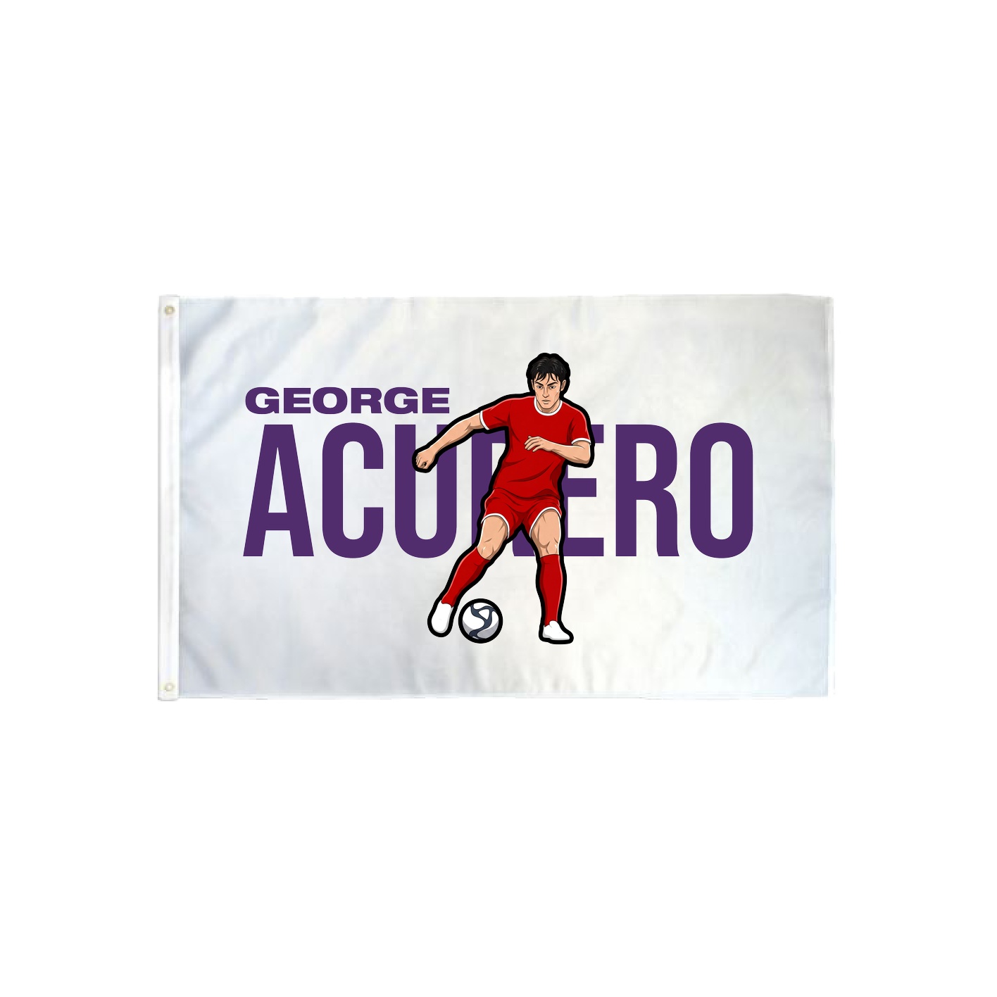 3x5 Flag — Player Name in Classic