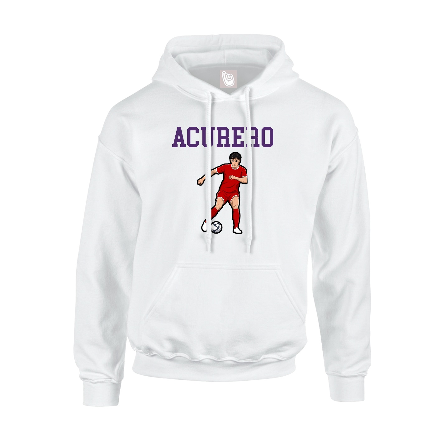 Hoodie — Shirsey in White