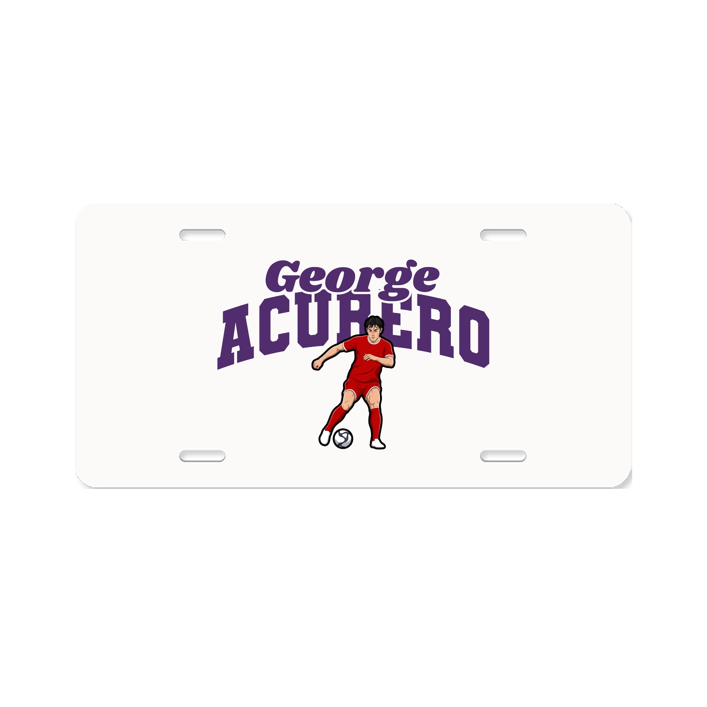 License Plate — Signature Arch in Classic