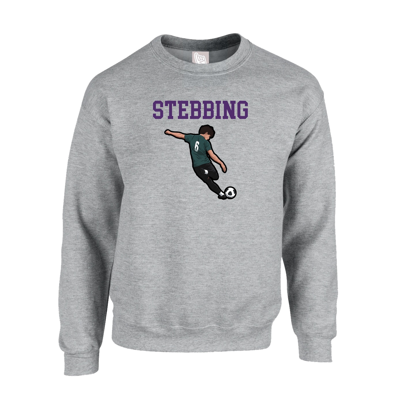 Fleece Crew — Shirsey in Grey