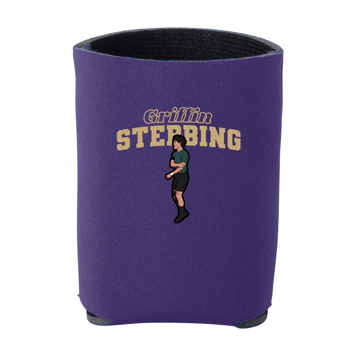 Can Holder — Name Arch in Purple