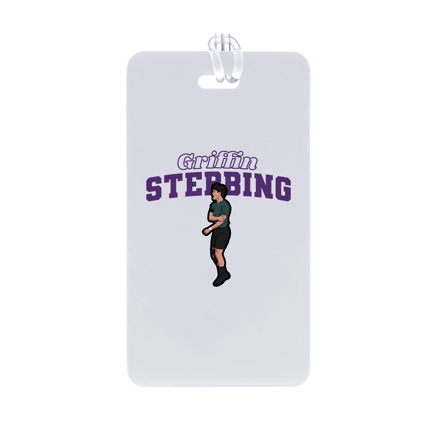 Bag Tag — Name Arch in Classic