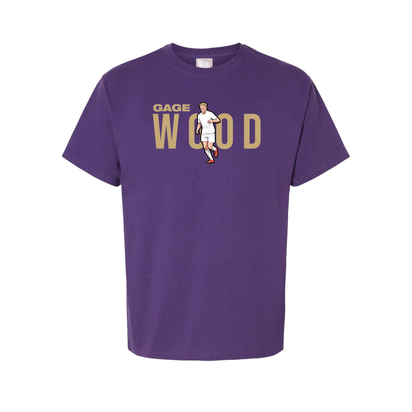 Tee — Player Name in Purple