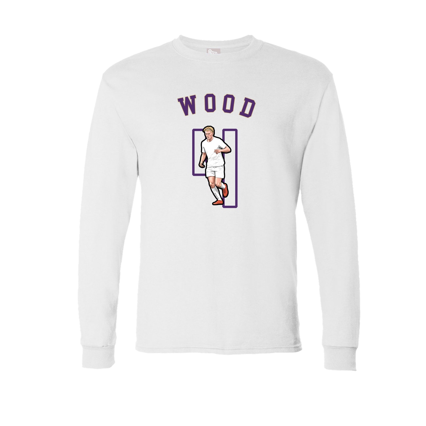 Long Sleeve Tee — Shirsey Arch in White