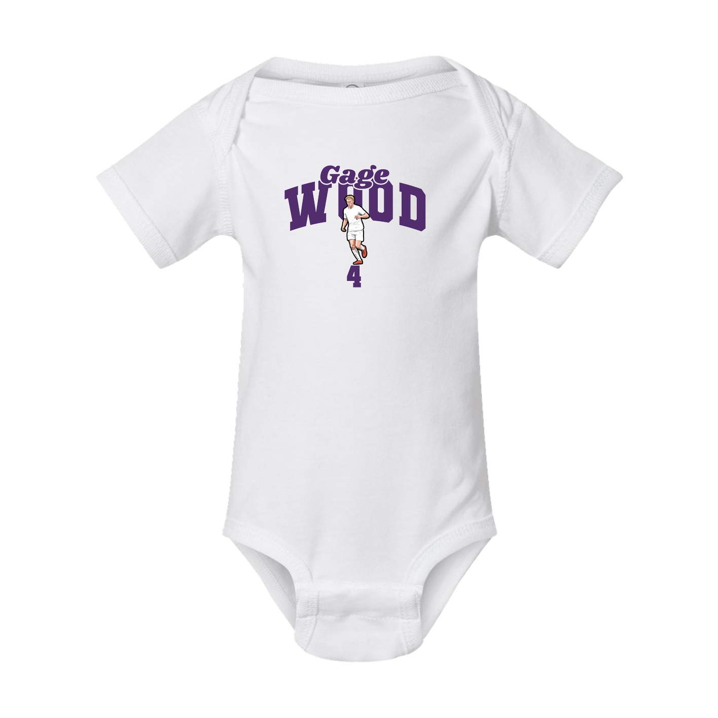 Baby Onesie — Signature Arch in White