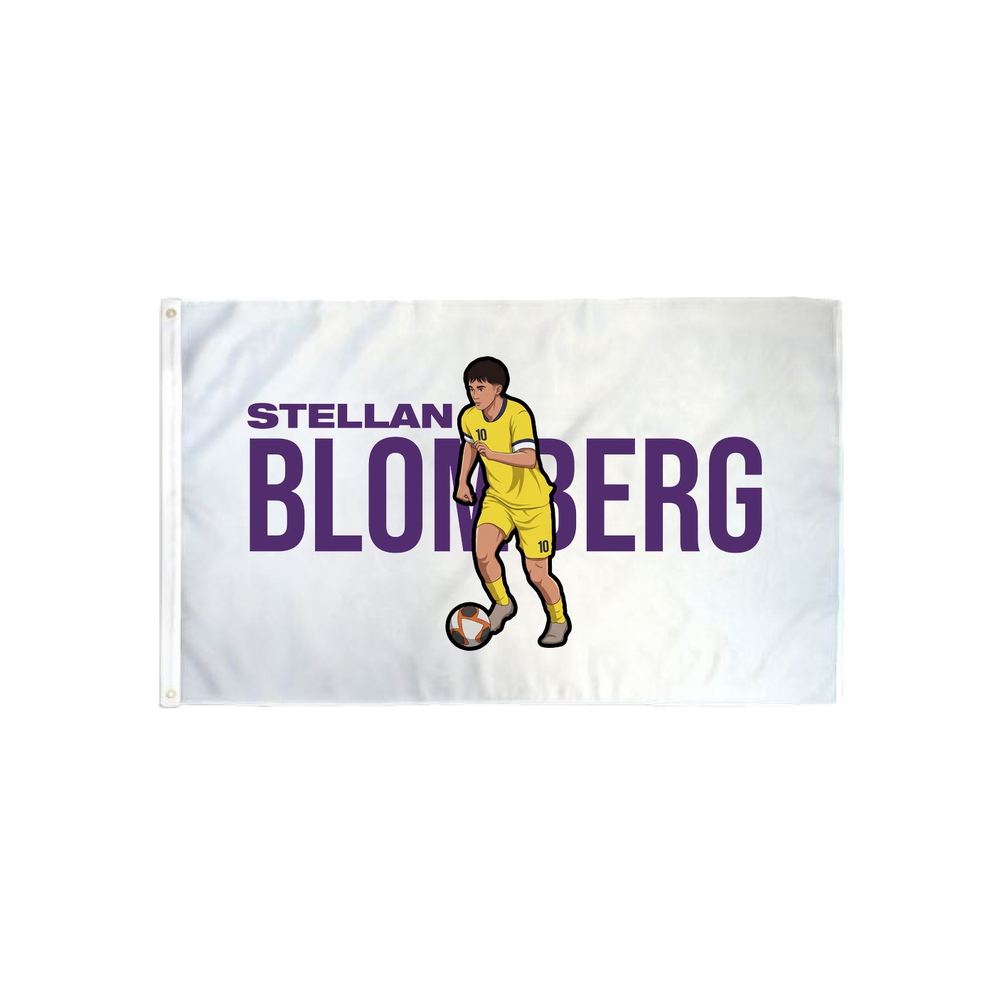 3x5 Flag — Player Name in Classic