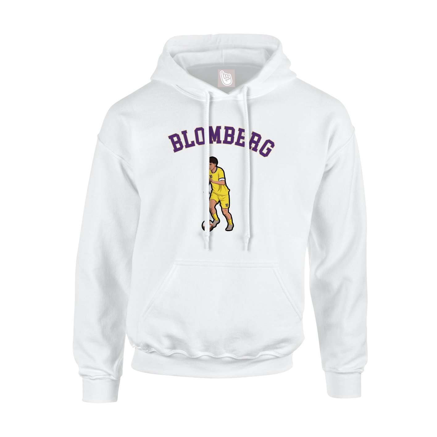 Hoodie — Shirsey Arch in White