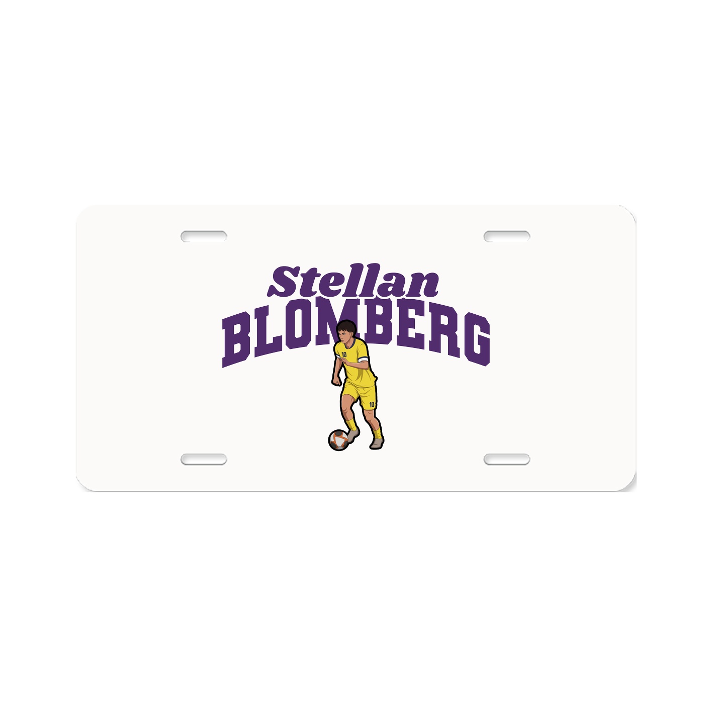 License Plate — Signature Arch in Classic