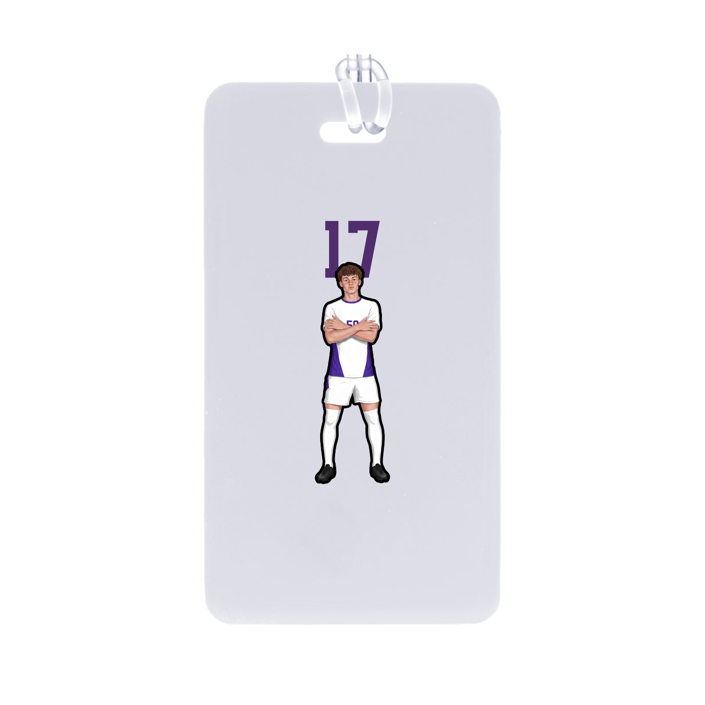 Bag Tag — Number Top in Classic