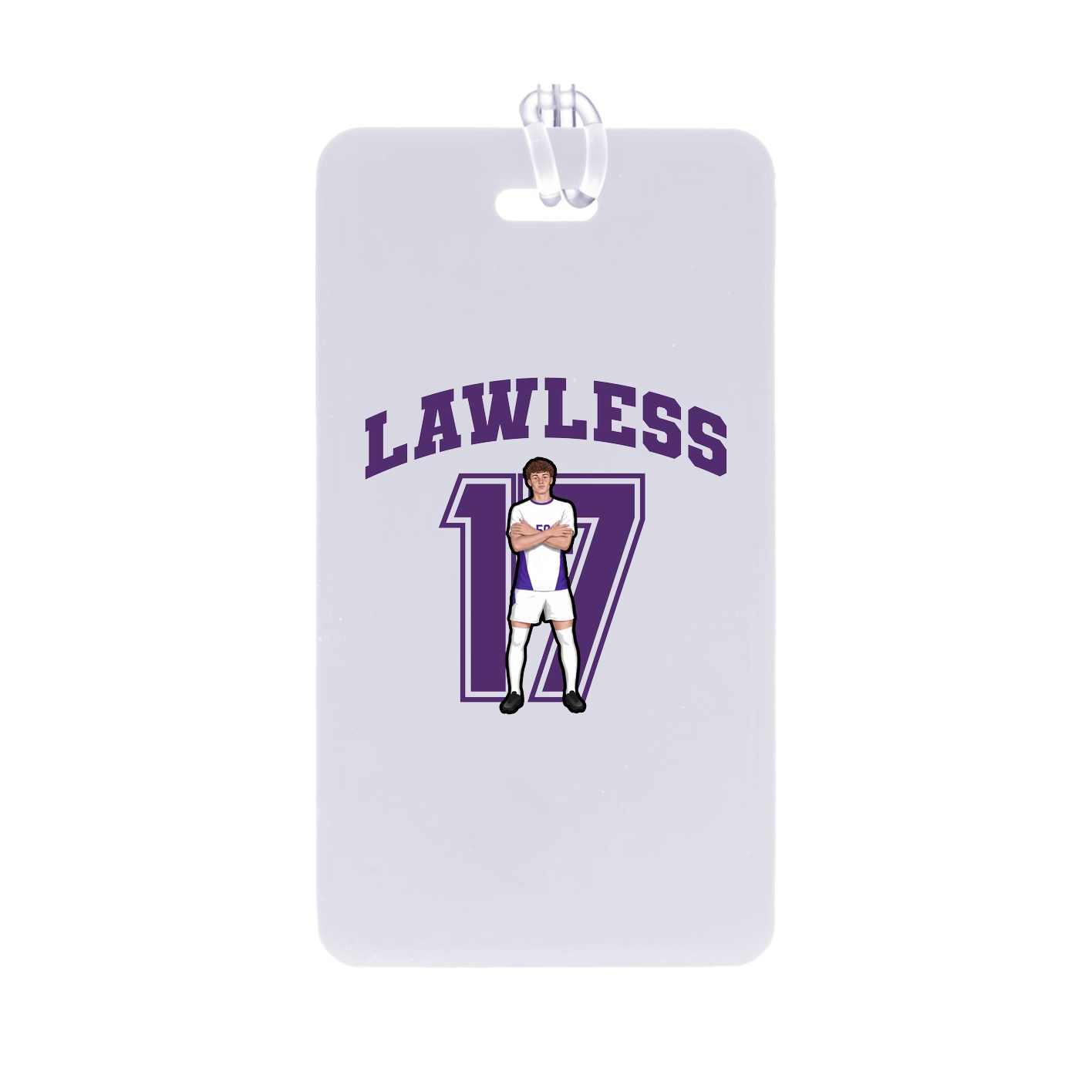 Bag Tag — Number in Classic