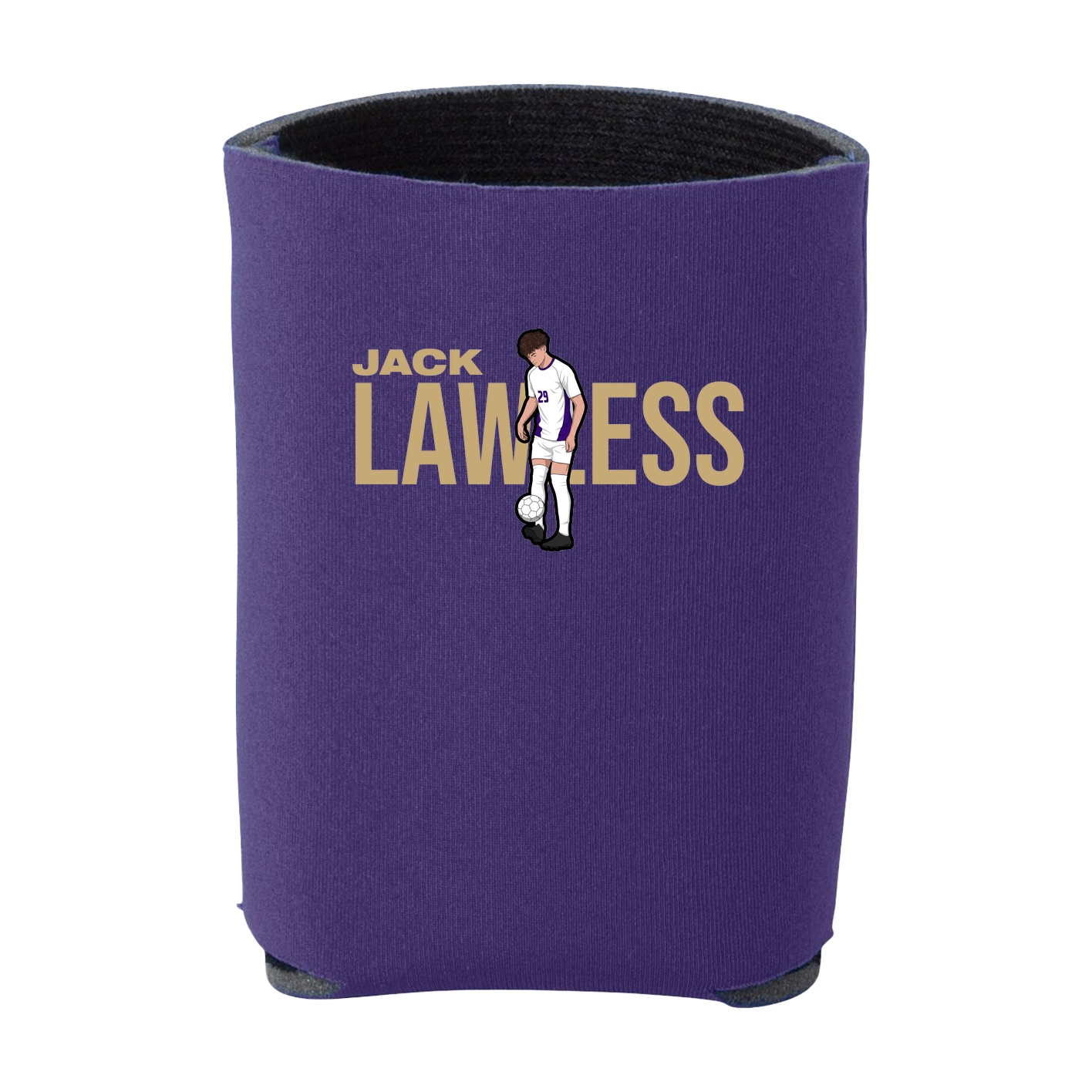Can Holder — Player Name in Purple