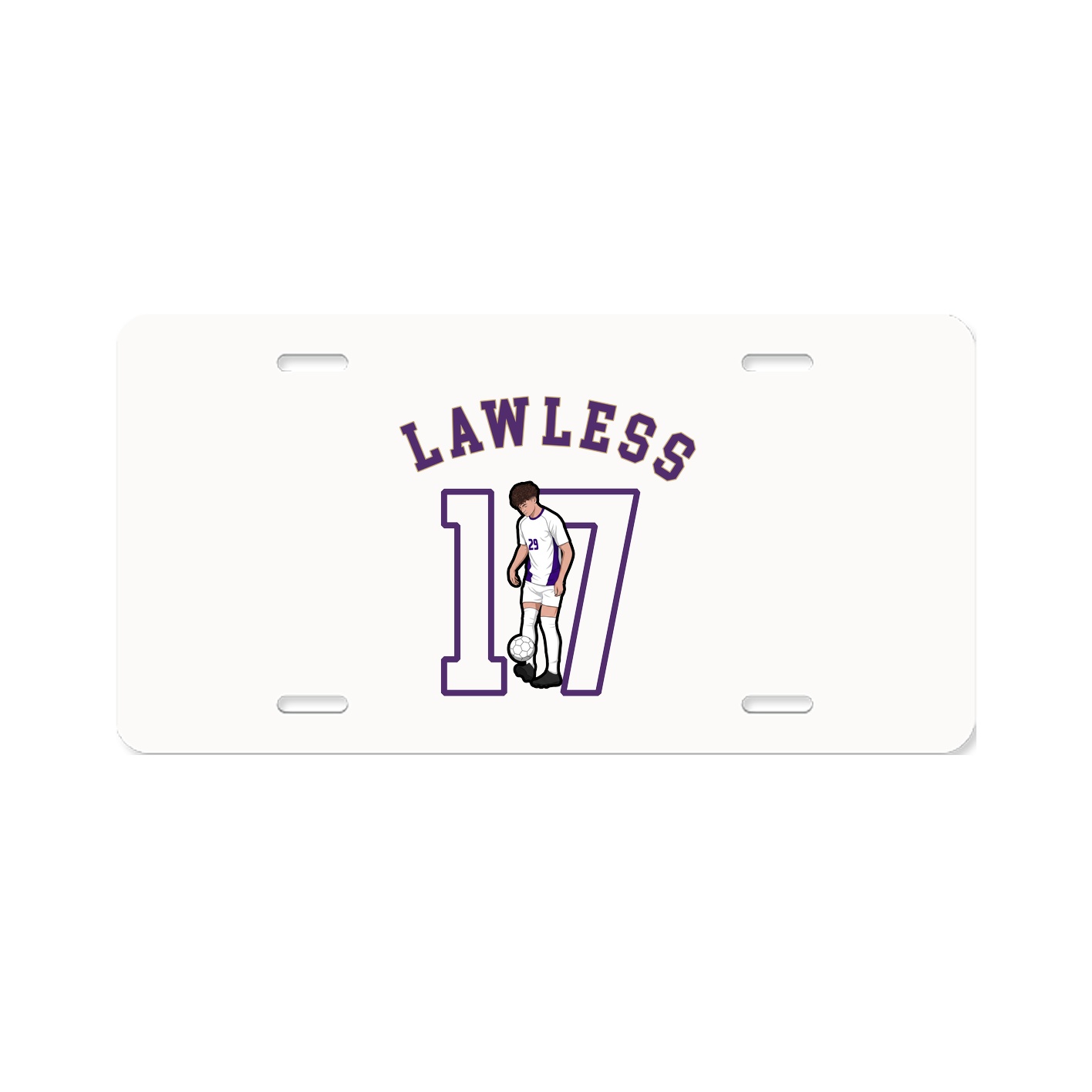 License Plate — Shirsey Arch in Classic