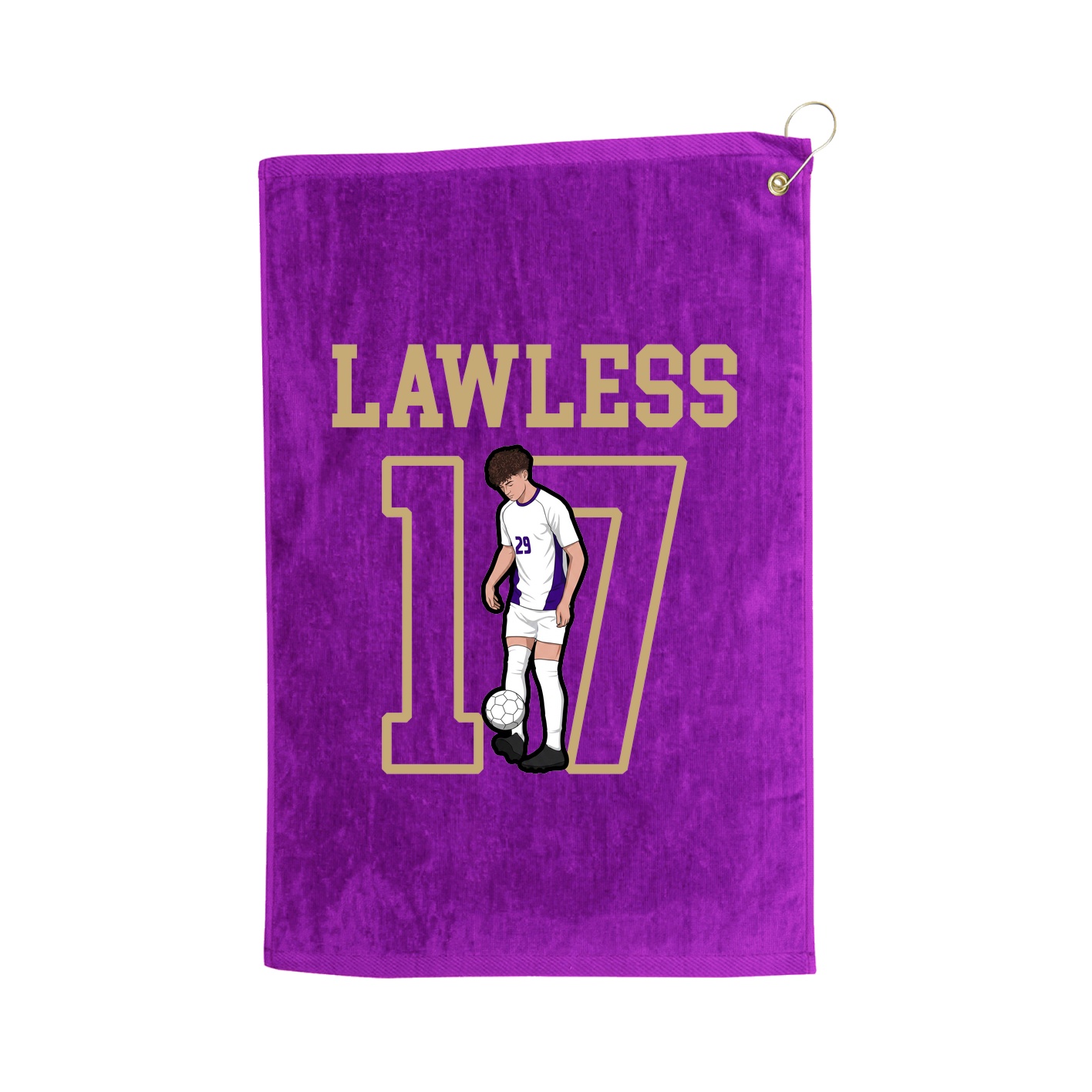 Golf Towel — Shirsey in Purple