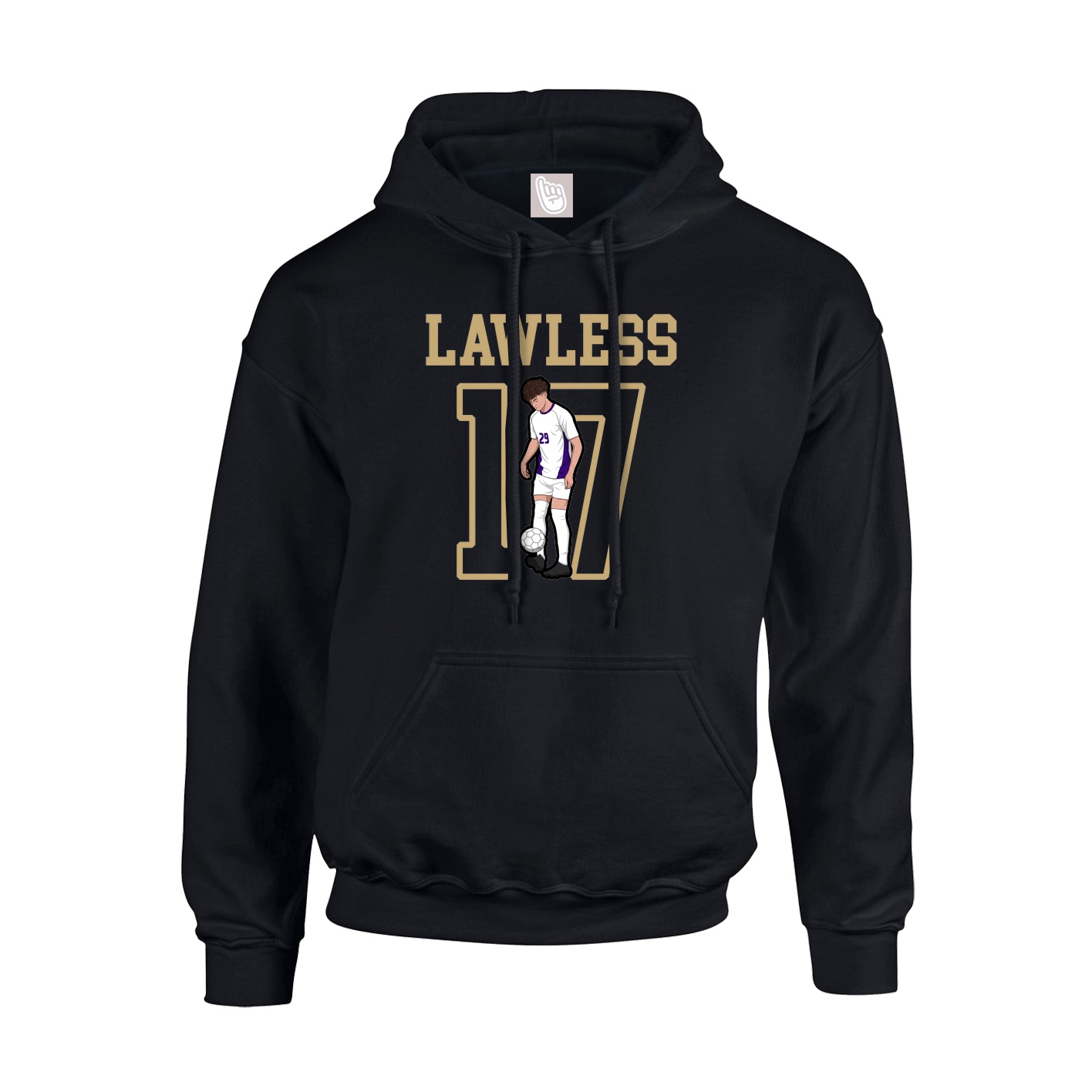 Youth Hoodie — Shirsey in Black