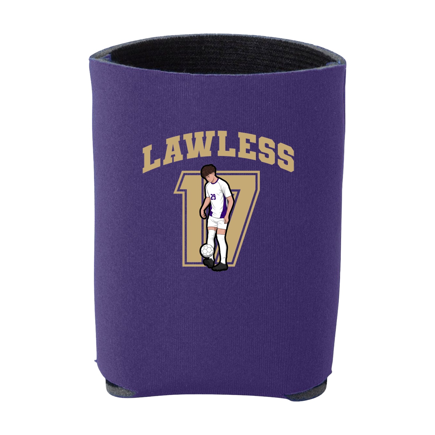 Can Holder — Number in Purple