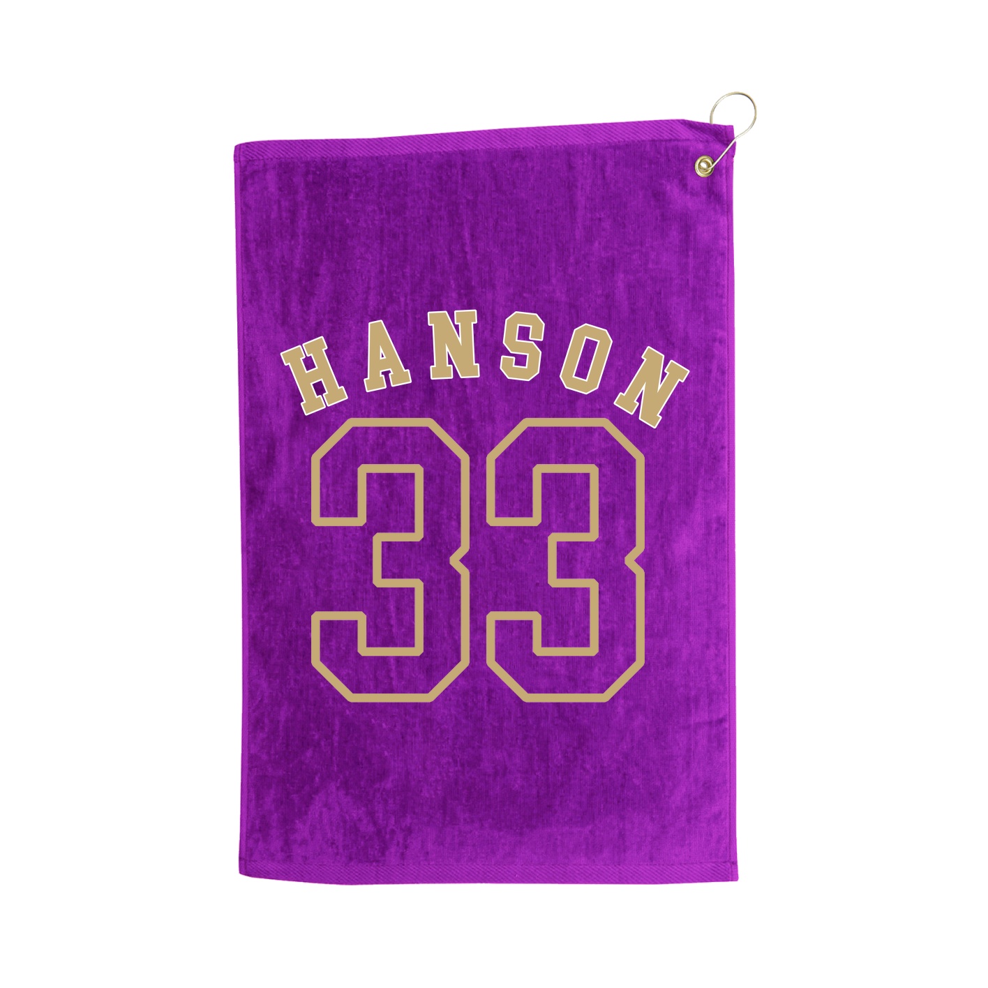 Golf Towel — Shirsey Arch in Purple
