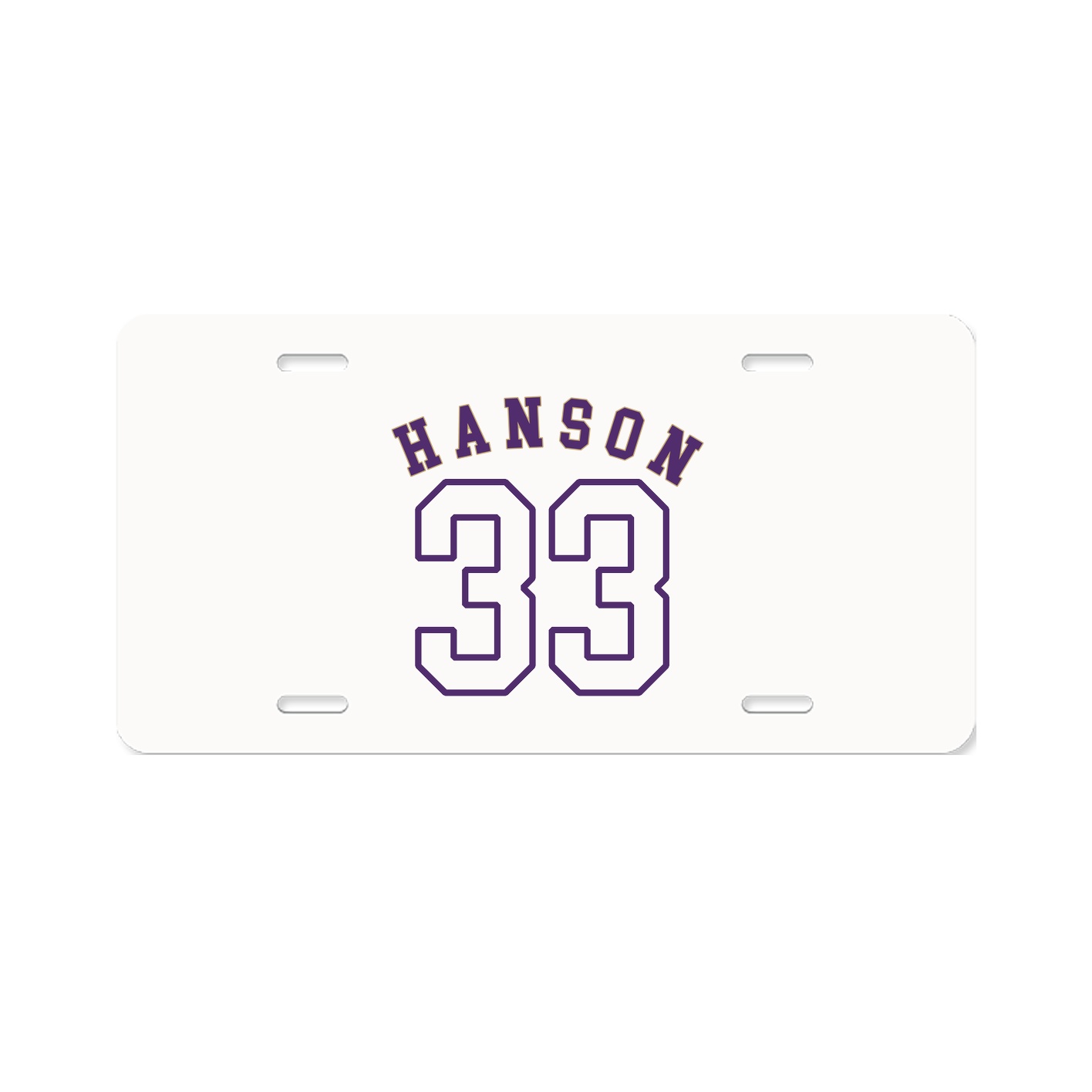 License Plate — Shirsey Arch in Classic