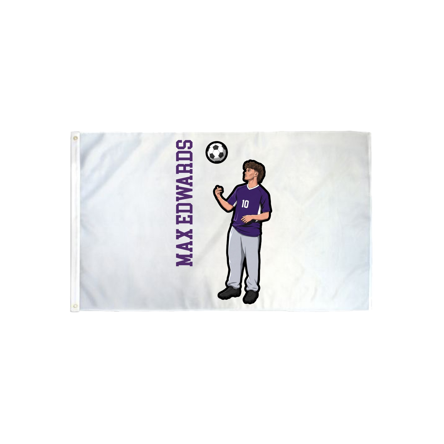 3x5 Flag — Name Vertical in Classic