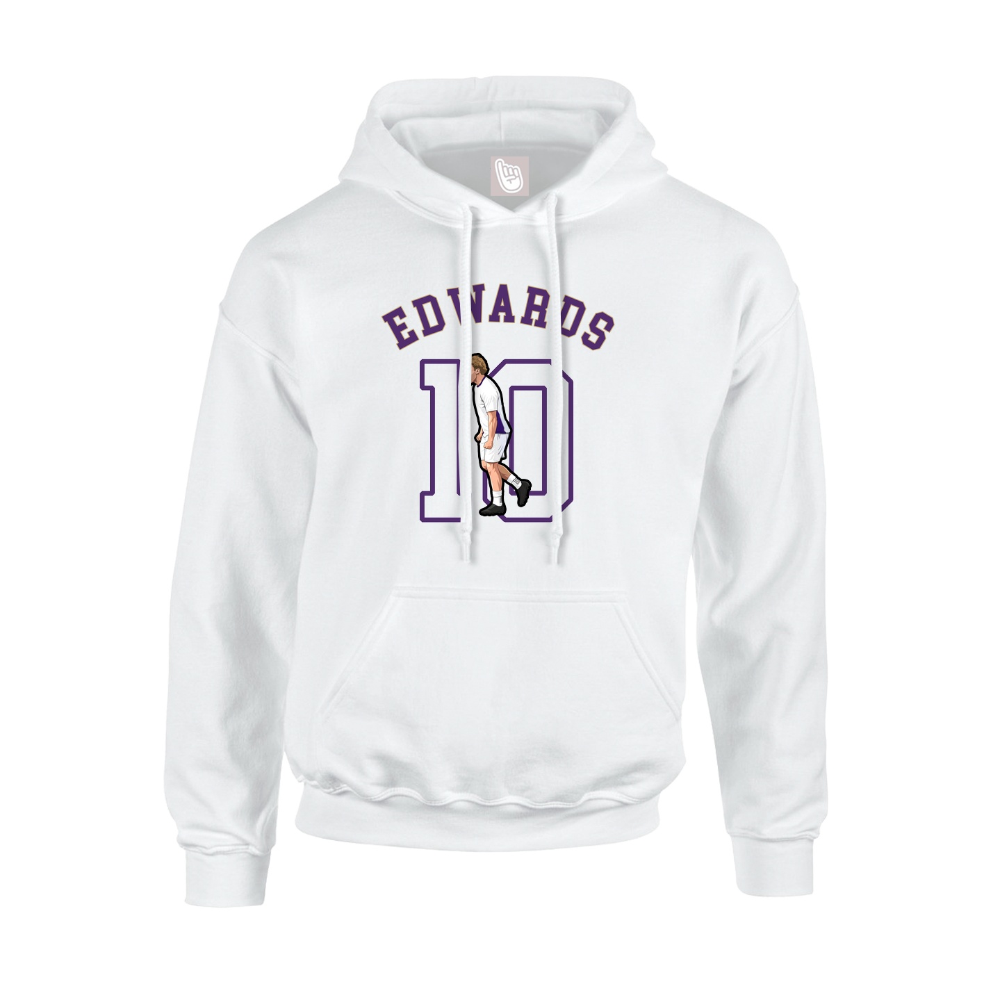 Hoodie — Shirsey Arch in White