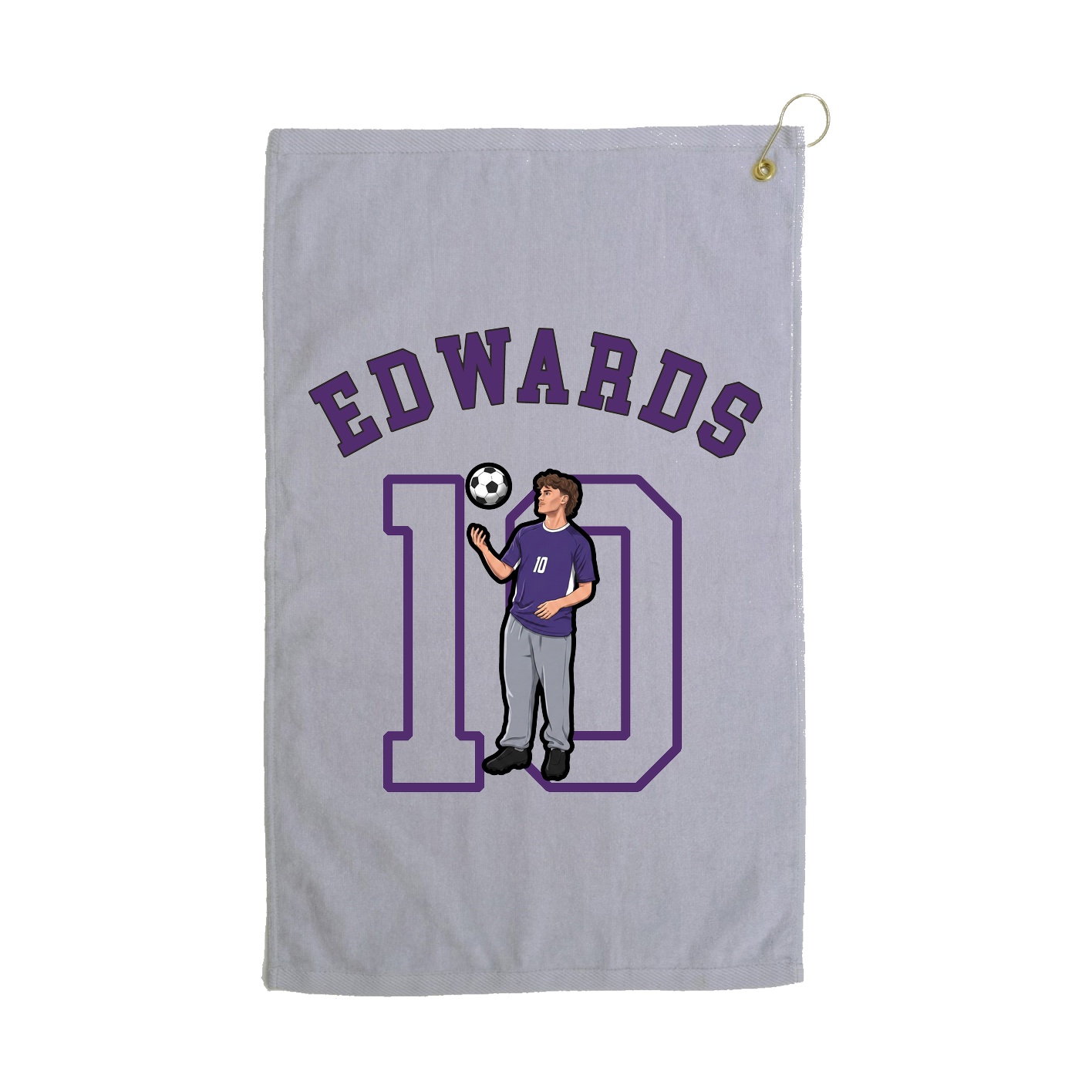 Golf Towel — Shirsey Arch in Grey