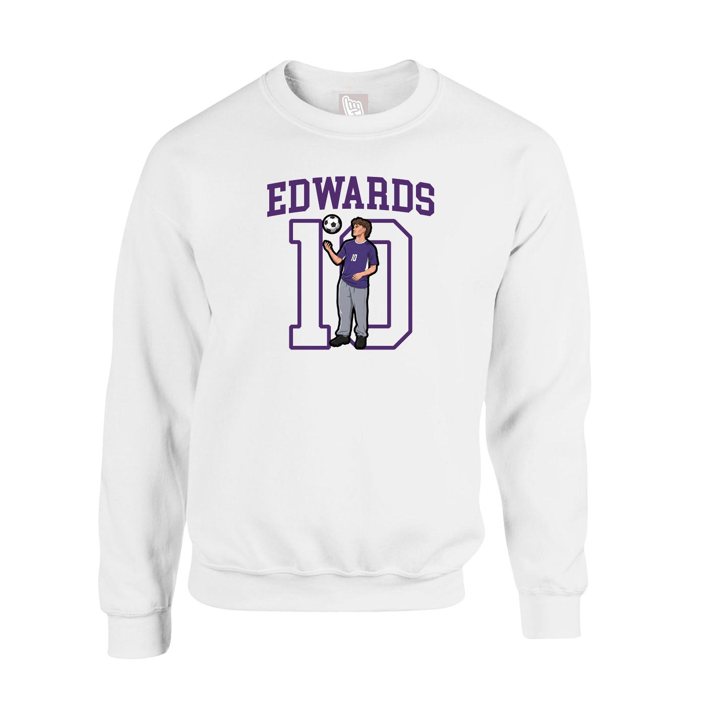 Fleece Crew — Shirsey in White