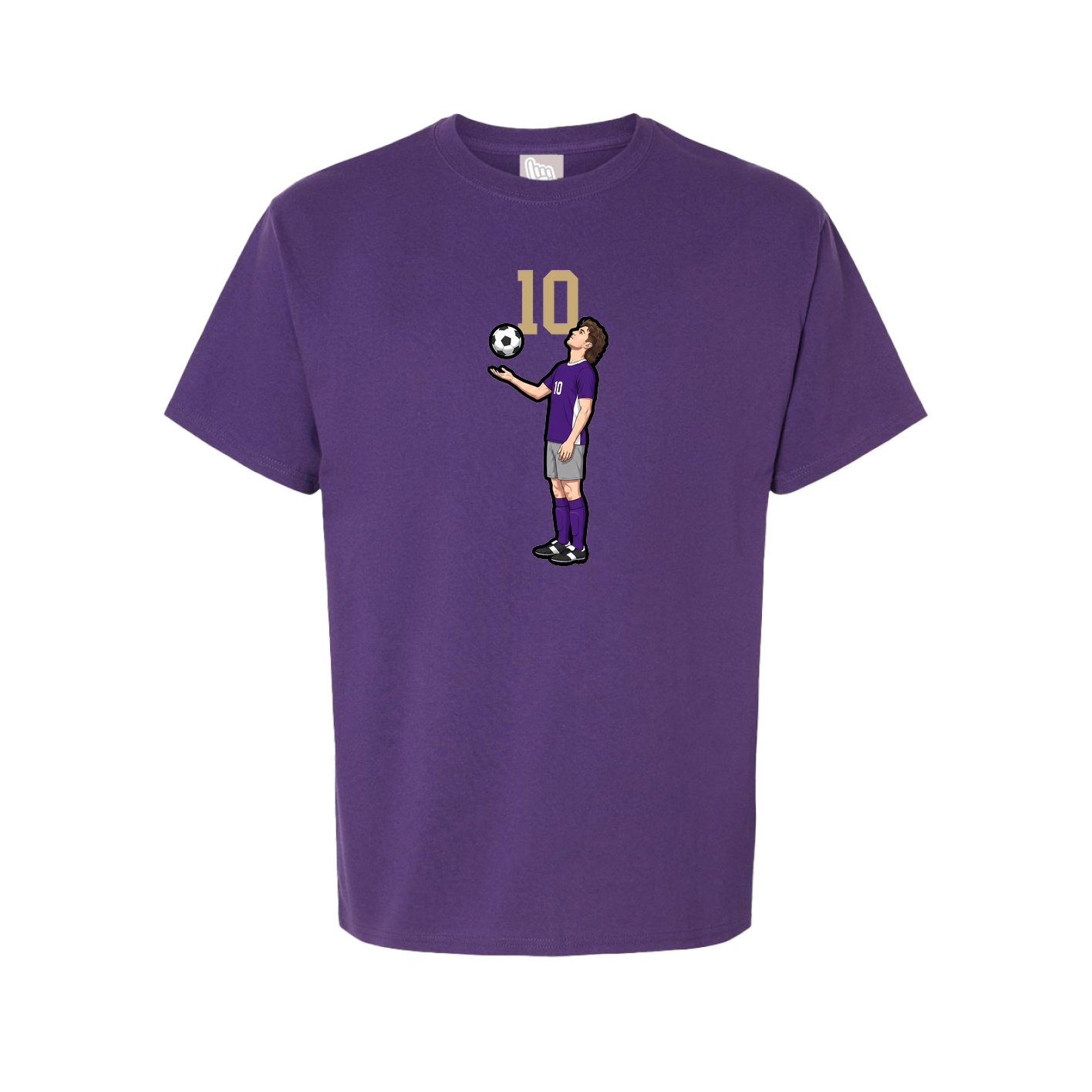 Tee — Number Top in Purple