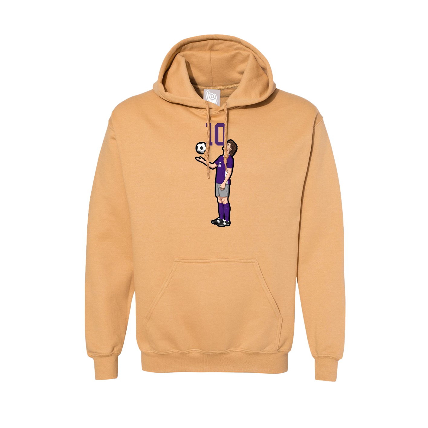 Hoodie — Number Top in Vegas Gold
