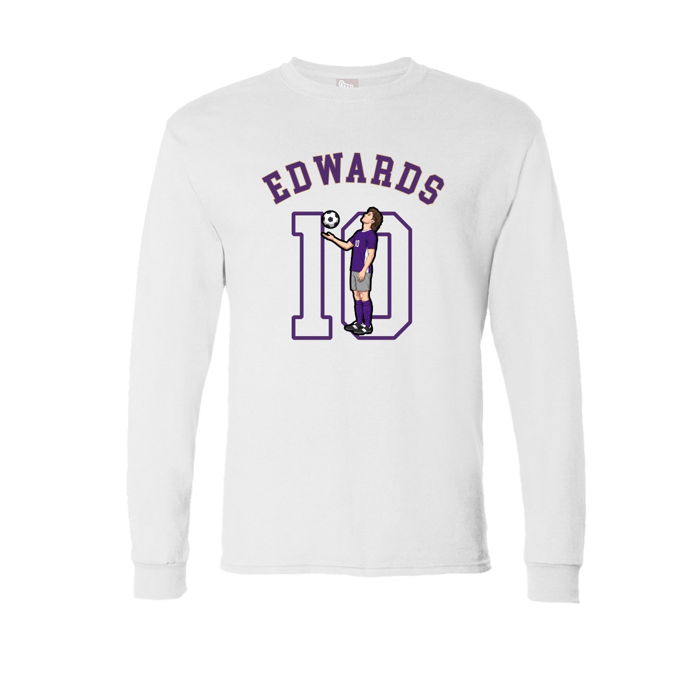 Long Sleeve Tee — Shirsey Arch in White