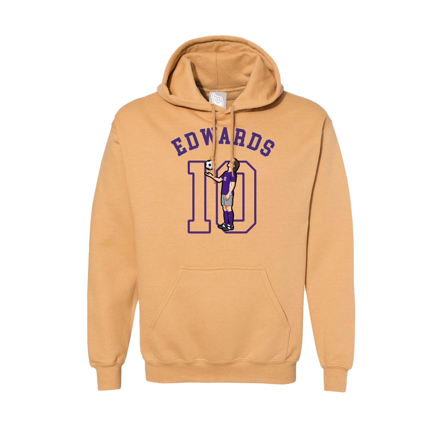 Hoodie — Shirsey Arch in Vegas Gold